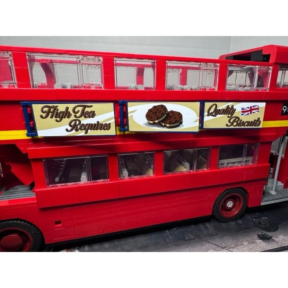 LEGO Creator Expert 10258 London Bus 100% Complete Great Shape No Box Or Manual